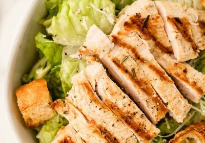 Grilled Chicken Caesar Salad-Party Size