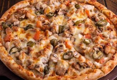 XLarge CowPorkChick Pizza